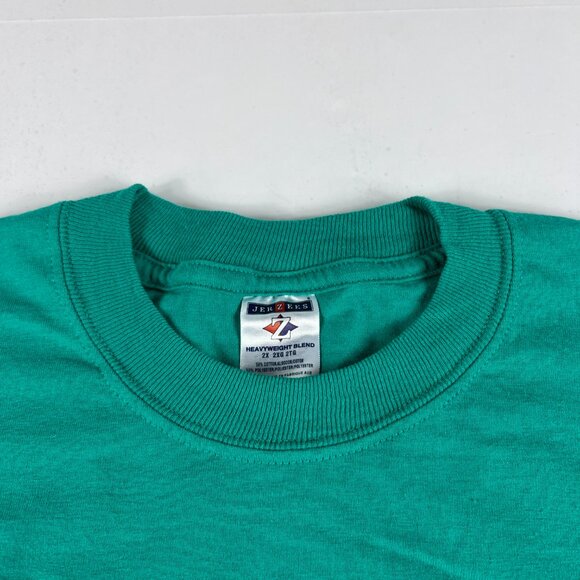 Y2K 2005 Miami Dolphins Football Club Shirt Extra Extra Large Green 90s Logo Tee - Picture 6 of 12